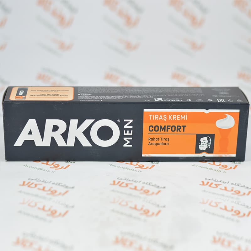 خمیر اصلاح صورت آرکو مردانه ARKO men shaving cream comfort — تصویر ۳
