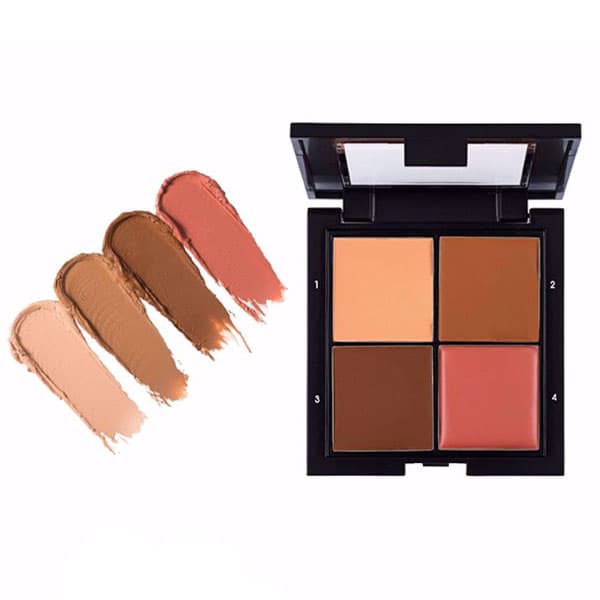 پالت کانتورینگ فلورمار اصل شماره 02 Flormar Contour Palette Medium — تصویر ۲