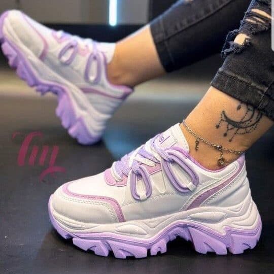 کتونی اسپرت زنانه مدل Asics — تصویر ۲
