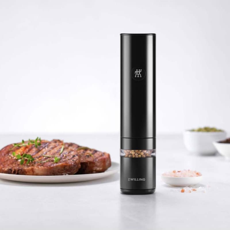 آسیاب برقی زولینگ Zwilling Enfinigy – طراحی مدرن، عملکرد دقیق و بی‌صدا — تصویر ۳