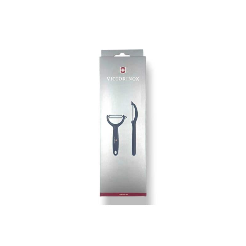 ست پوست‌کن ویکتورینوکس Victorinox Swiss Classic مشکی | سبک، تیز و ارگونومیک – ساخت سوئیس