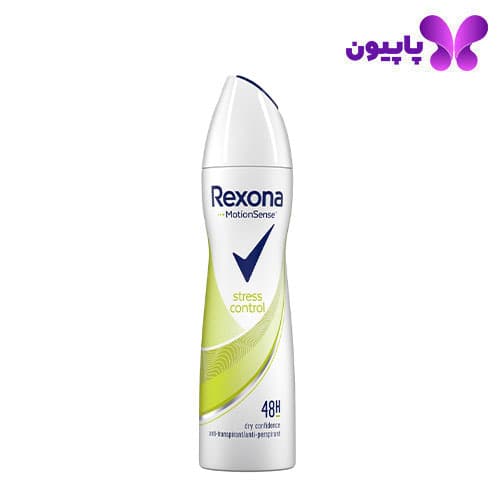 اسپری ضد تعریق 48 ساعته زنانه stress control رکسونا 200 میل