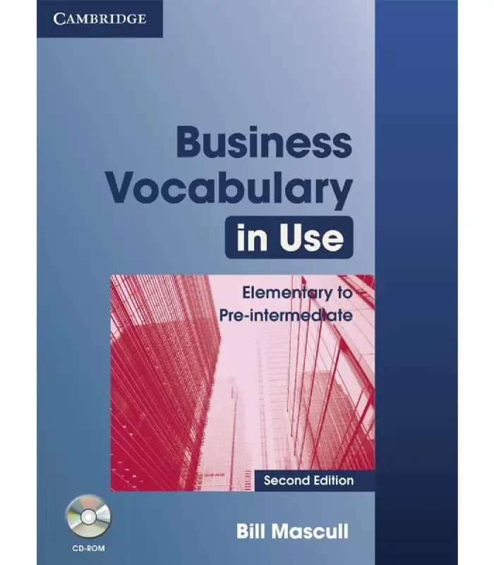 کتاب Business Vocabulary in Use Elementary to Pre-Intermediate اثر Bill Mascull | نسخه PDF