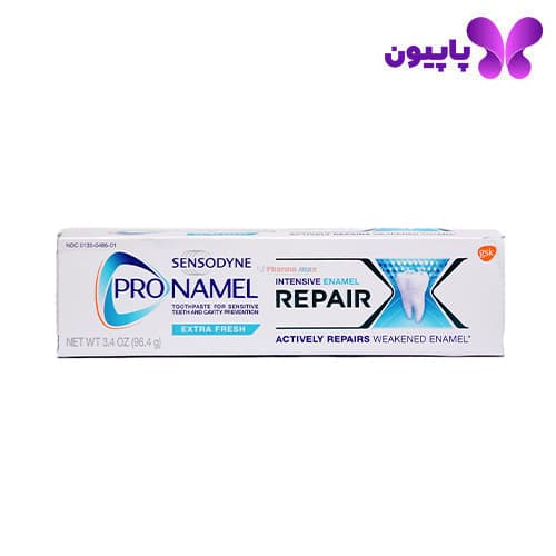 خمیر دندان pronamel سنسوداین مدل ترمیم کننده 96.4 گرمی