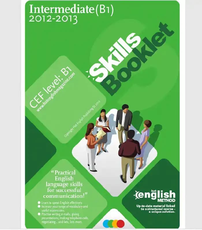 کتاب Hot English Skills Booklet Intermediate B1 اثر Hot English Skills | نسخه PDF