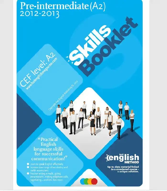 کتاب Hot English Skills Booklet Pre-Intermediate A2 اثر Hot English Skills | نسخه PDF