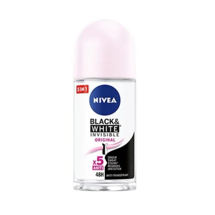 مام رول ضدتعریق نیوا | Nivea Black & White clear