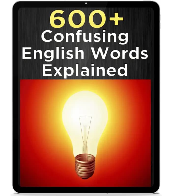 کتاب 600+ Confusing English Words Explained اثر Espresso English | نسخه PDF