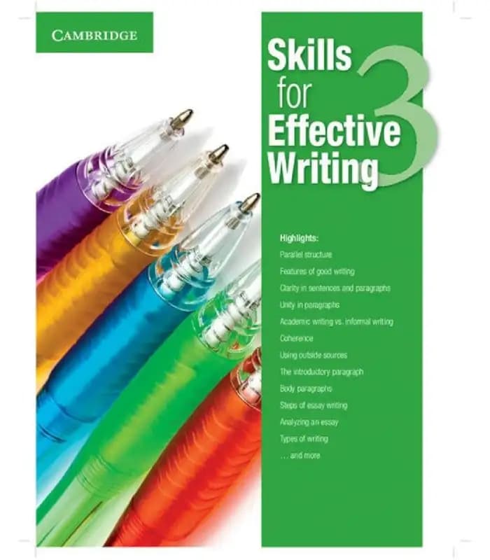 کتاب Skills for Effective Writing Level 3 Student’s Book اثر Cambridge University Press | نسخه PDF