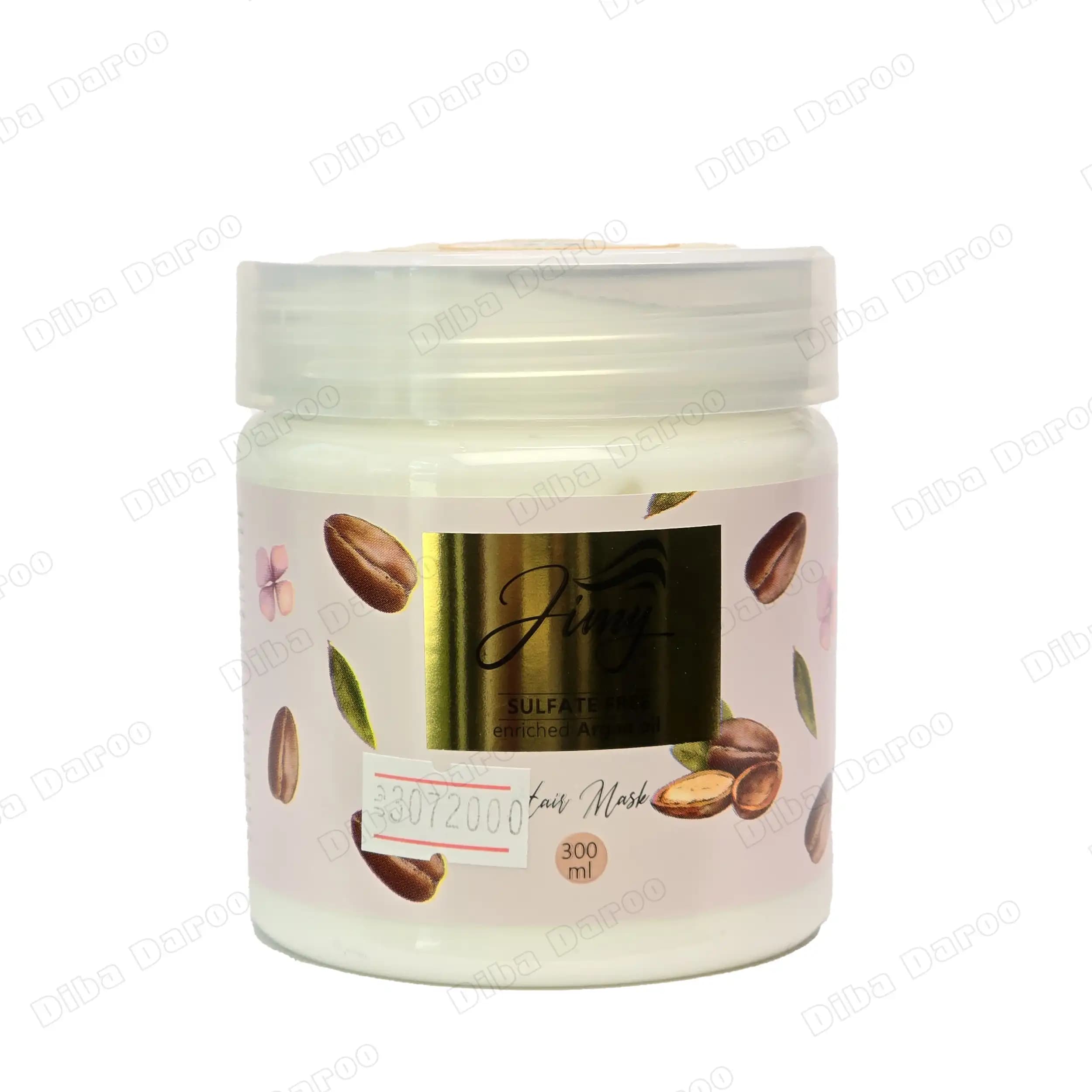 ماسک تقویت کننده و نرم کننده مو با آبکشی جیمی حاوی روغن آرگان 300 میلی لیتر