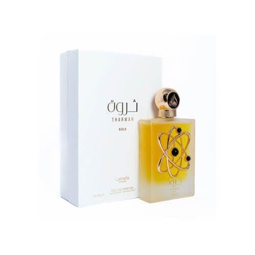 عطر ( ادکلن ) لطافه مدل ثروه گلد | Lattafa Tharwah Gold