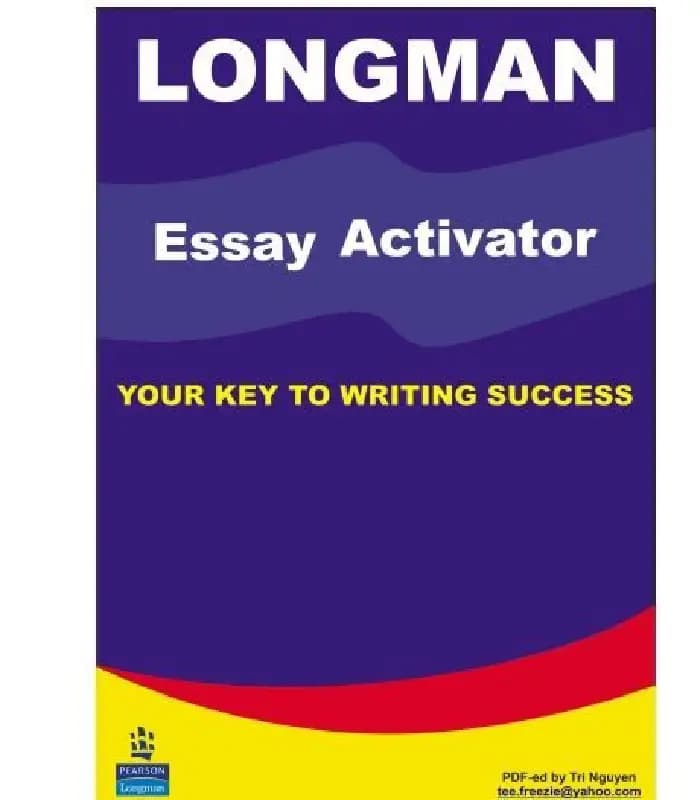 کتاب Longman Essay Activator: Your Key to Writing Success | نسخه PDF