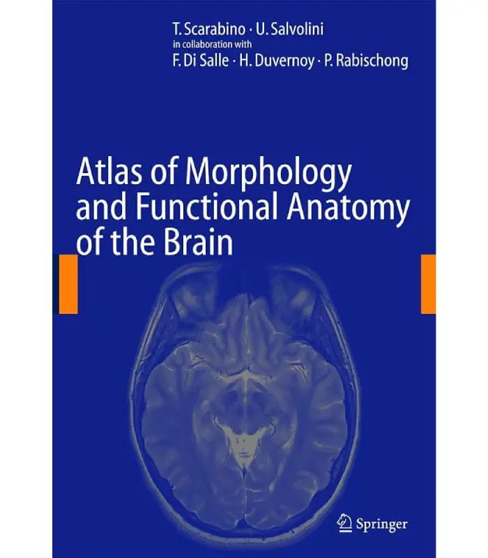 کتاب Atlas of Morphology and Functional Anatomy of the Brain (اطلس مورفولوژی و آناتومی عملکردی مغز) اثر تی. اسکارابینو | نسخه انگلیسی PDF