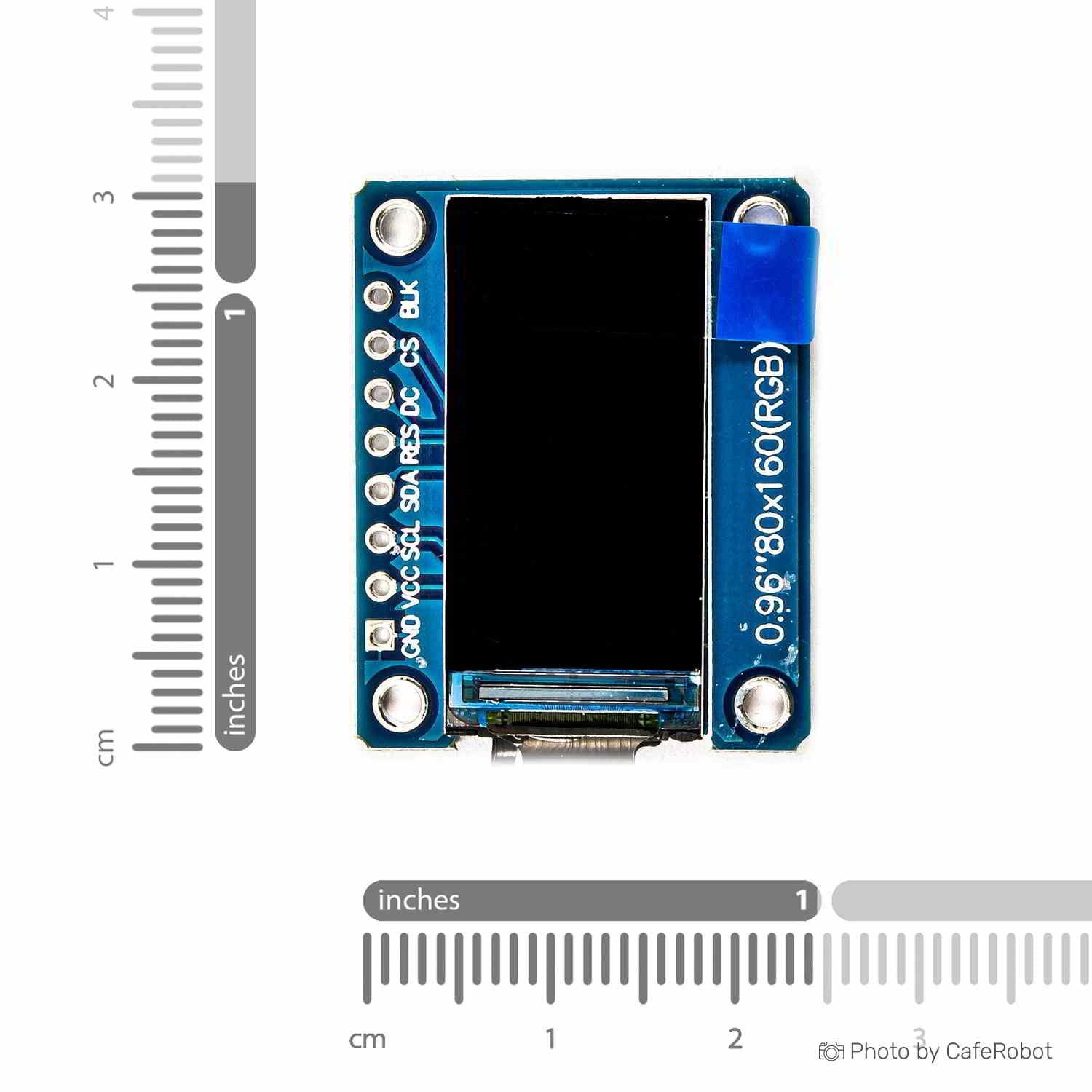 ماژول نمایشگر 0.96 اینچ LCD تمام رنگ IPS دارای ارتباط SPI — تصویر ۷