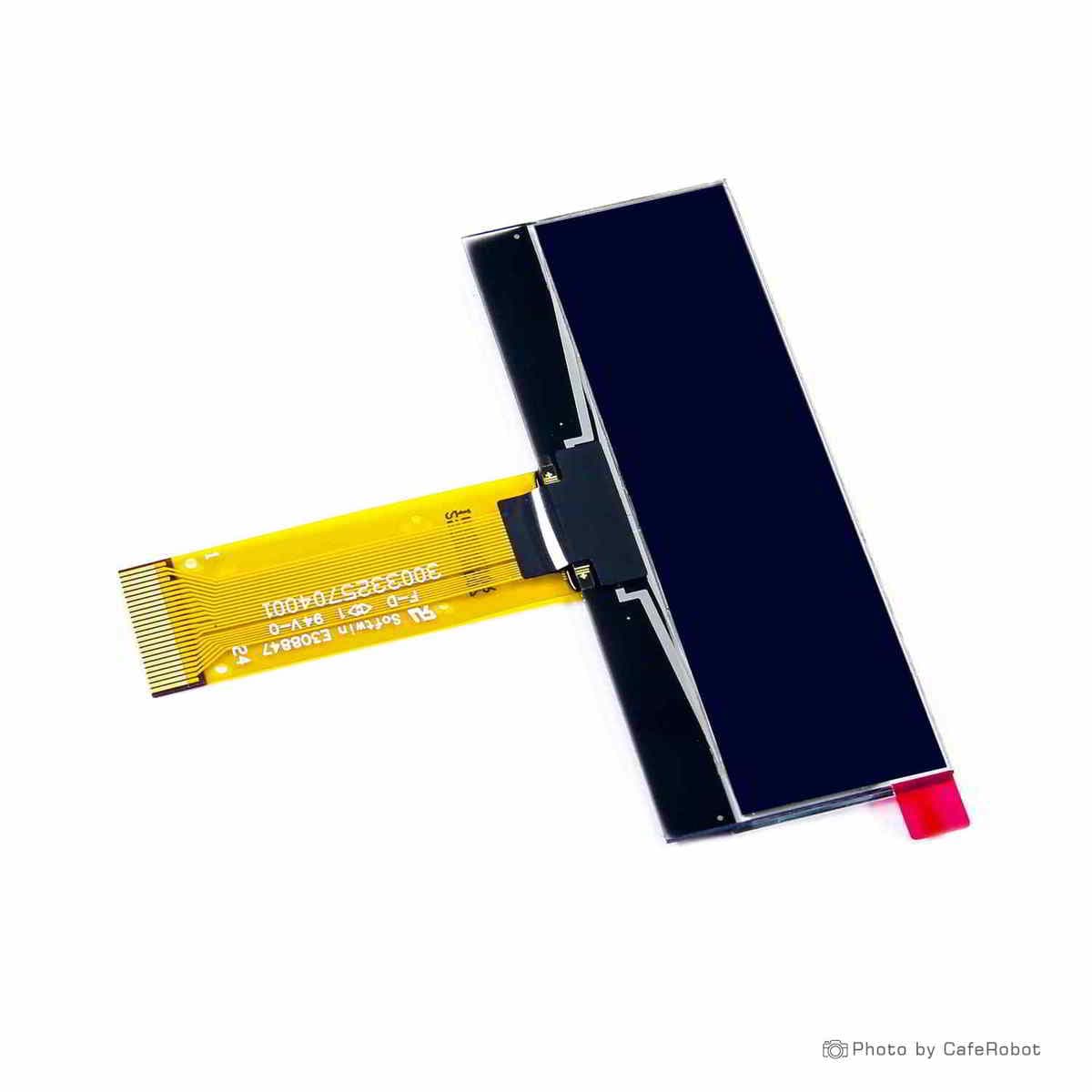 نمایشگر OLED تک رنگ آبی 2.23 اینچ دارای ارتباط SPI و چیپ درایور SSD1305 با کابل فلت 24 پین Plug In — تصویر ۶