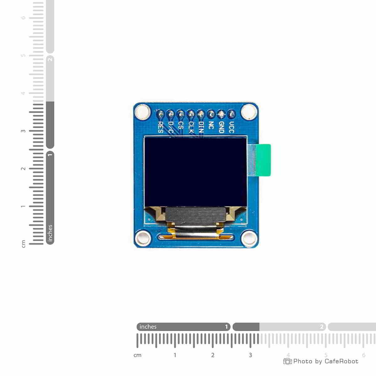 ماژول نمایشگر 0.95 اینچ OLED تمام رنگ SPI تولید Waveshare — تصویر ۷