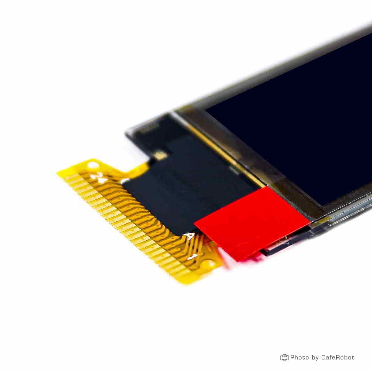 نمایشگر OLED تک رنگ سفید 2.08 اینچ دارای ارتباط SPI/IIC/Parallel و چیپ درایور SSD1307 با کابل فلت 24 پین — تصویر ۵