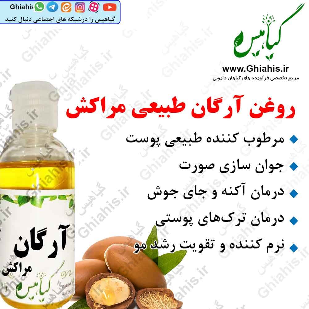 روغن آرگان طبیعی مراکش زینگلوب