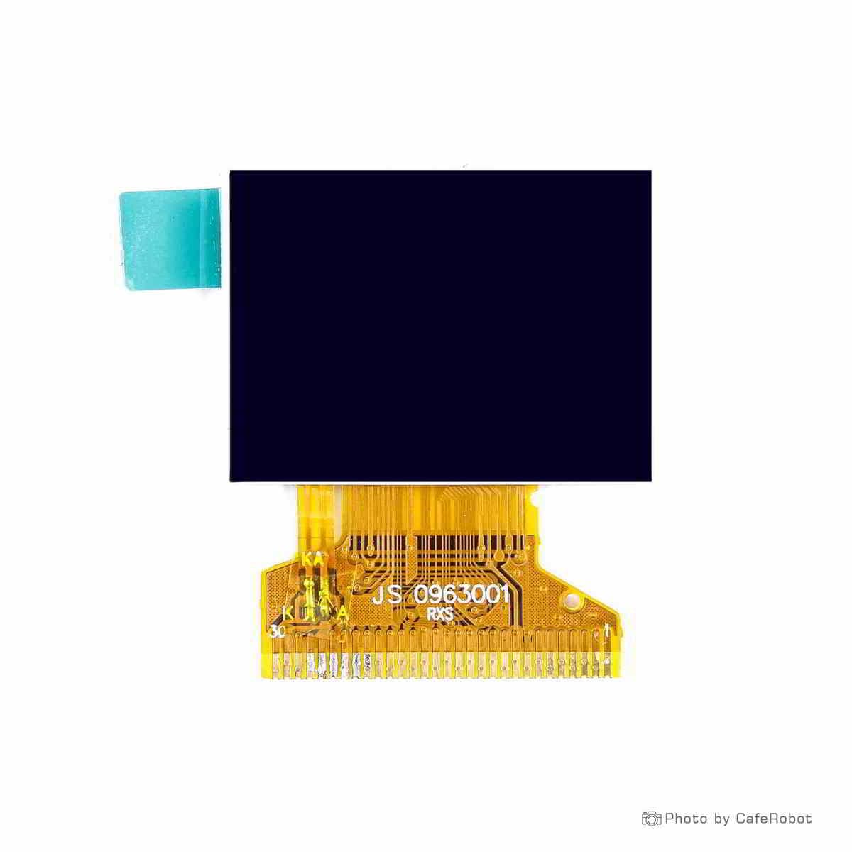 نمایشگر TFT تمام رنگ 0.96 اینچ دارای ارتباط SPI/Parallel و چیپ درایور ST7735 با کابل فلت 30 پین — تصویر ۳