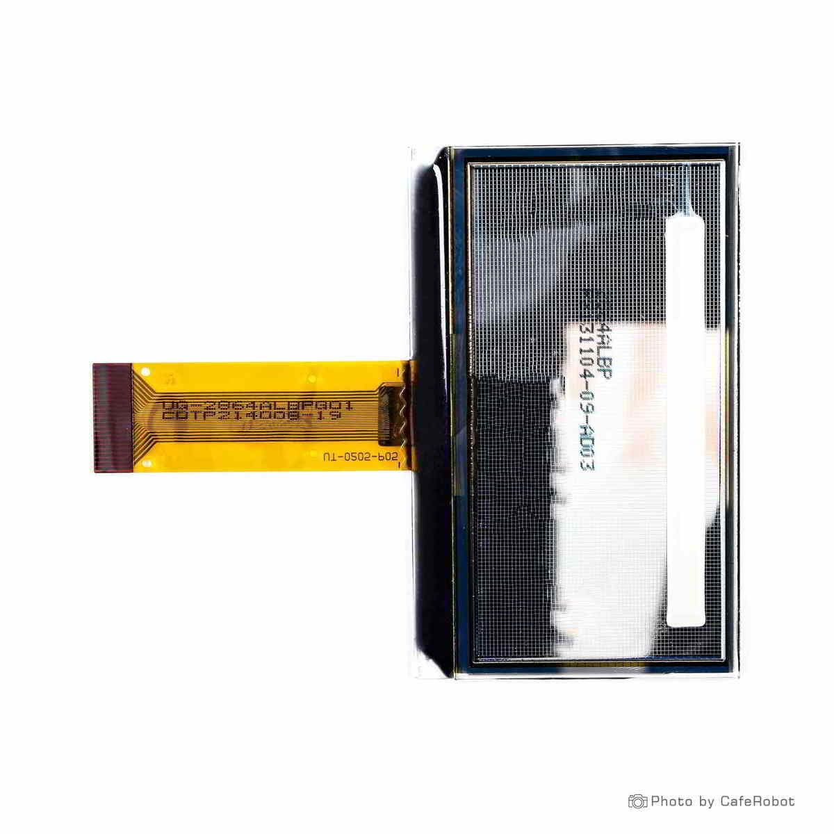 نمایشگر OLED تک رنگ آبی 2.42 اینچ دارای ارتباط SPI/IIC/Parallel و چیپ درایور SSD1309 با کابل فلت 24 پین Plug In — تصویر ۳