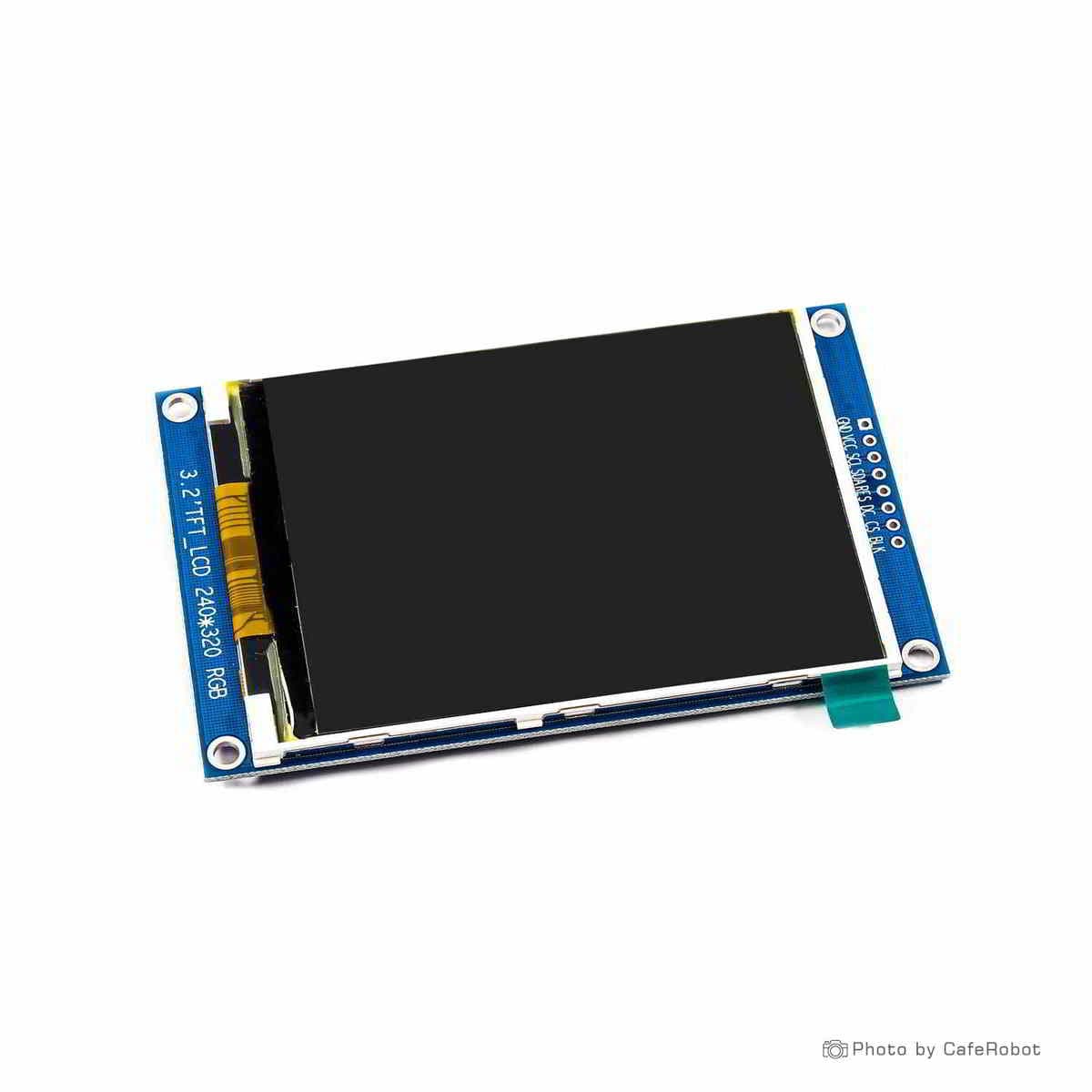 ماژول نمایشگر TFT تمام رنگ 3.2 اینچ دارای ارتباط SPI و چیپ درایور ili9341 — تصویر ۴