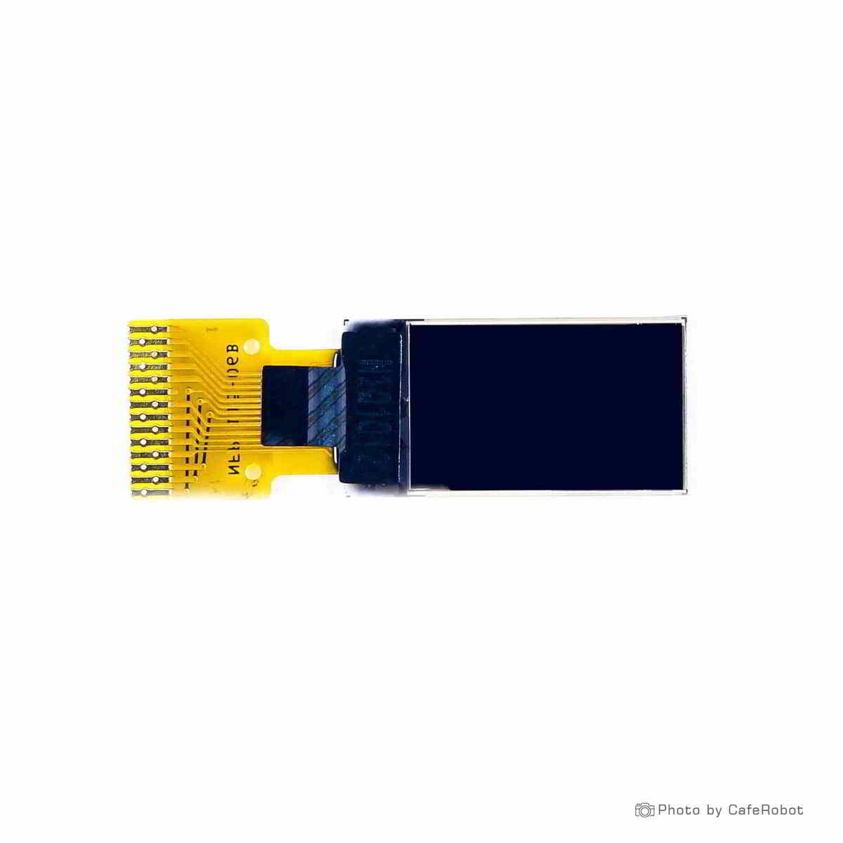 نمایشگر OLED تک رنگ سفید 0.5 اینچ دارای ارتباط IIC و چیپ درایور CH1115 با کابل فلت 14 پین — تصویر ۴