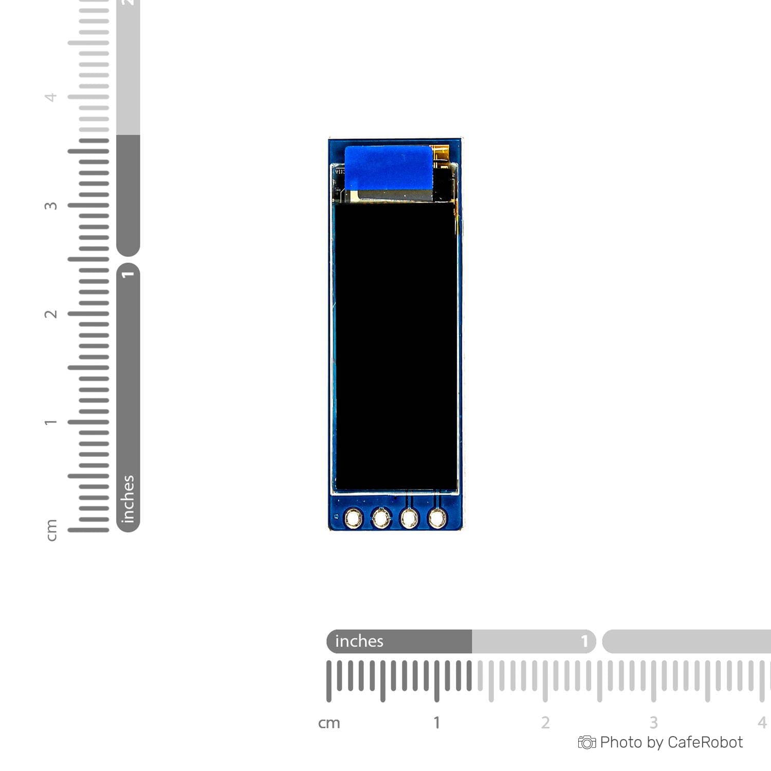ماژول نمایشگر 0.91 اینچ OLED تک رنگ سفید I2C Waveshare — تصویر ۷
