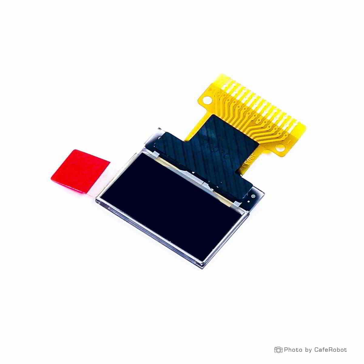 نمایشگر OLED تک رنگ سفید 0.49 اینچ دارای ارتباط IIC و چیپ درایور SSD1306 با کابل فلت 14 پین — تصویر ۲