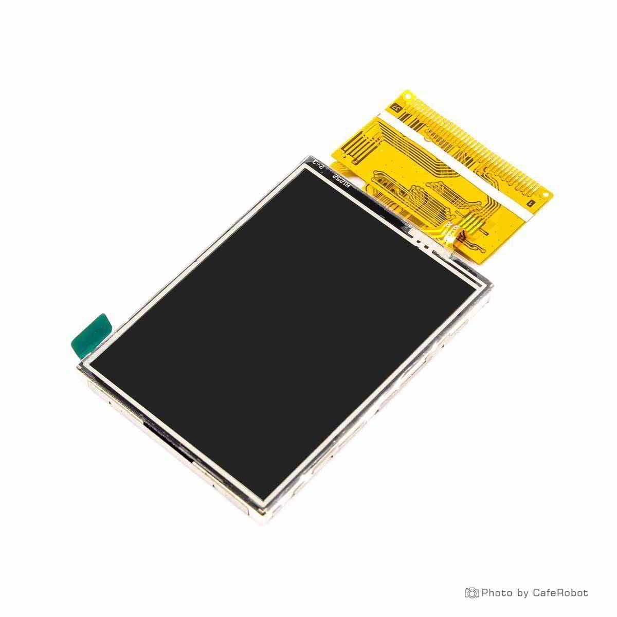 نمایشگر TFT لمسی تمام رنگ 2.4 اینچ دارای ارتباط Parallel و چیپ درایور ILI9341 با کابل فلت 37 پین — تصویر ۲