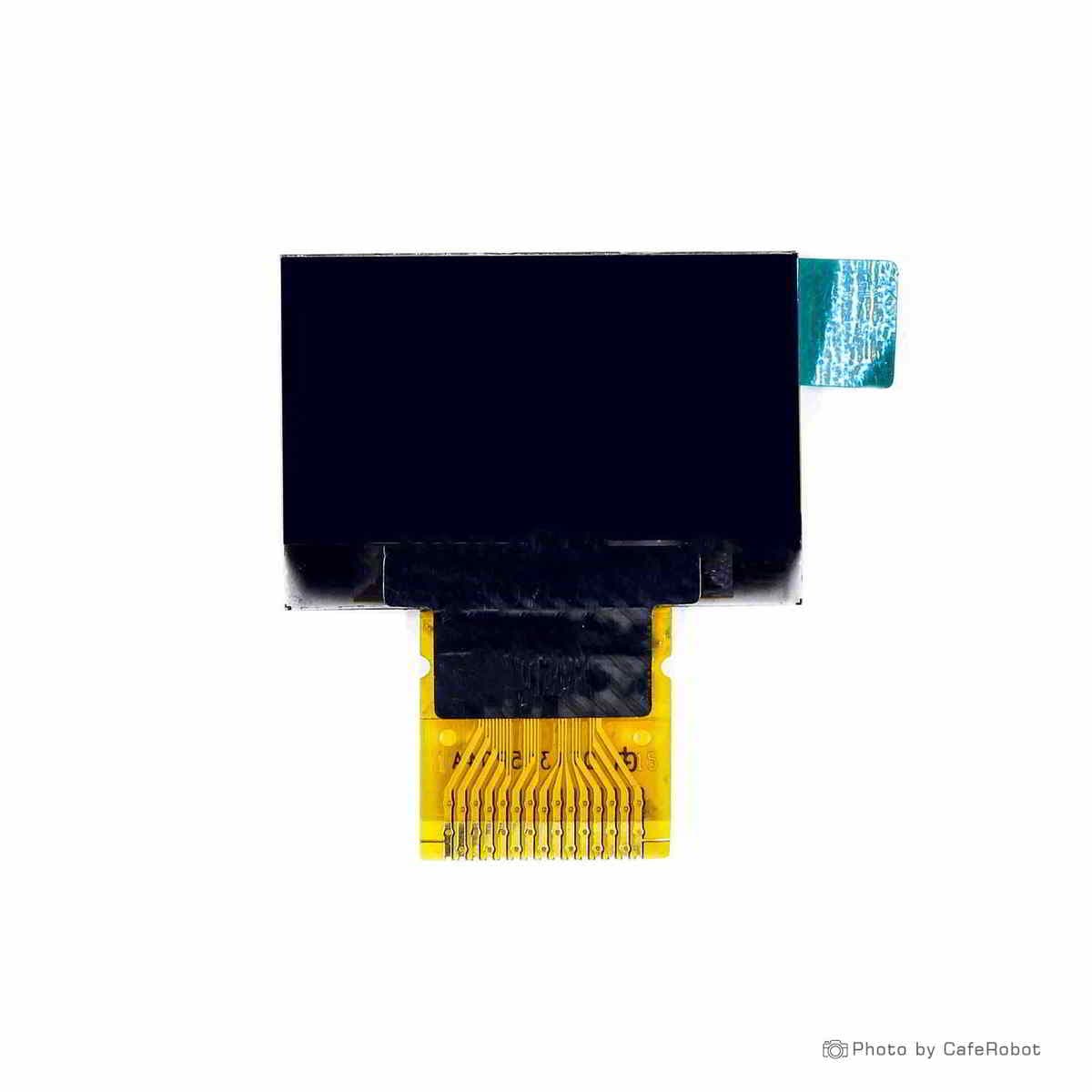 نمایشگر OLED تک رنگ سفید 0.96 اینچ دارای ارتباط SPI و چیپ درایور SSD1315 با کابل فلت 15 پین — تصویر ۴