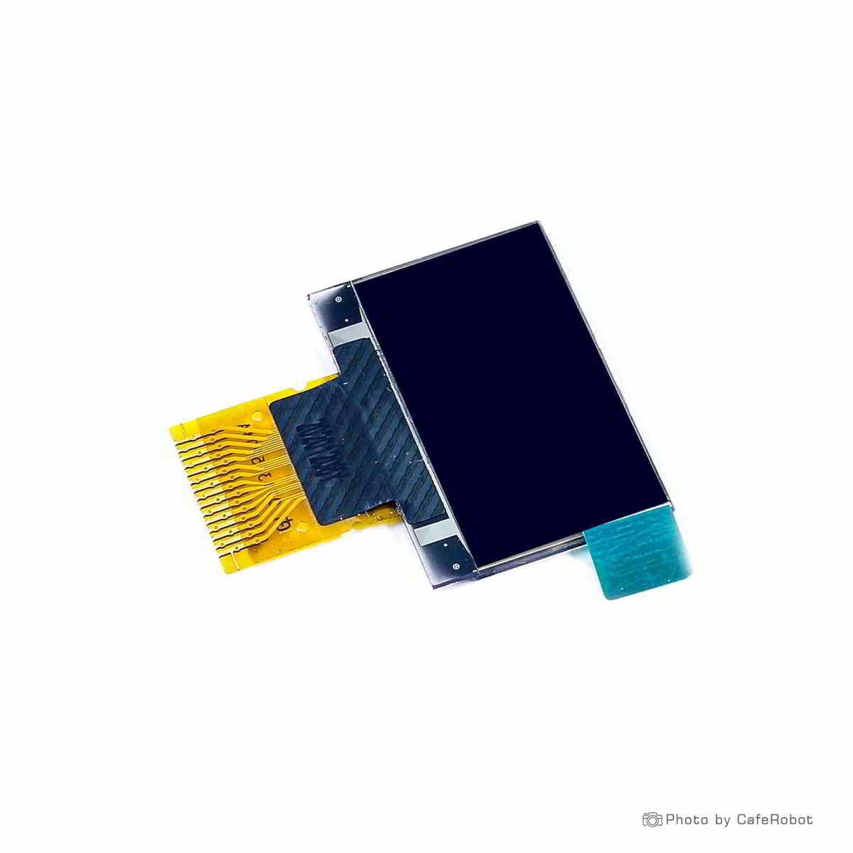 نمایشگر OLED تک رنگ سفید 0.96 اینچ دارای ارتباط SPI و چیپ درایور SSD1315 با کابل فلت 15 پین — تصویر ۶