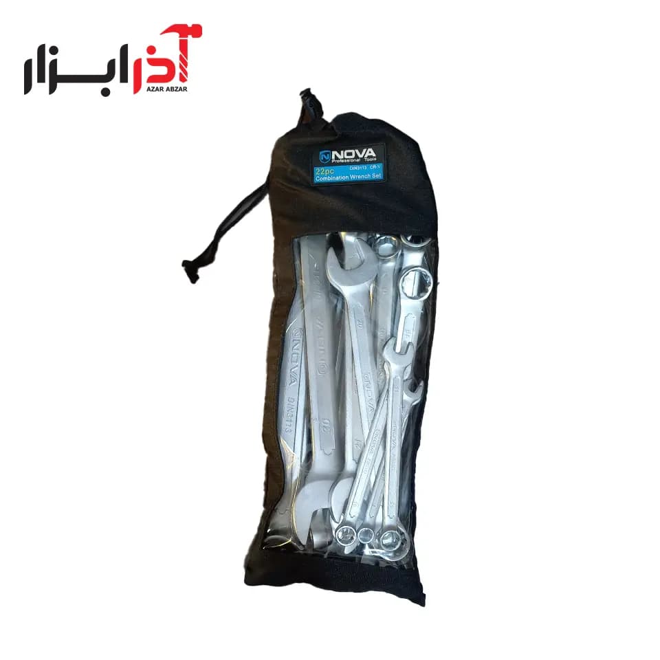آچار سری یکسر رینگ 22 عددی 1069 نووا