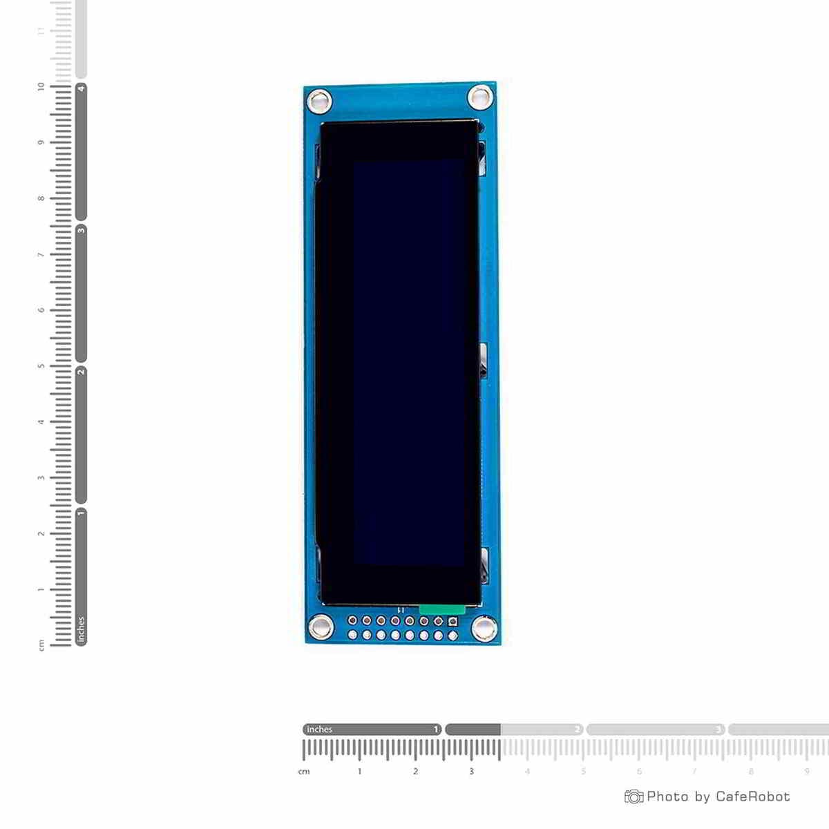 ماژول نمایشگر OLED تک رنگ آبی 3.12 اینچ دارای ارتباط SPI/Parallel و چیپ درایور SSD1322 — تصویر ۷