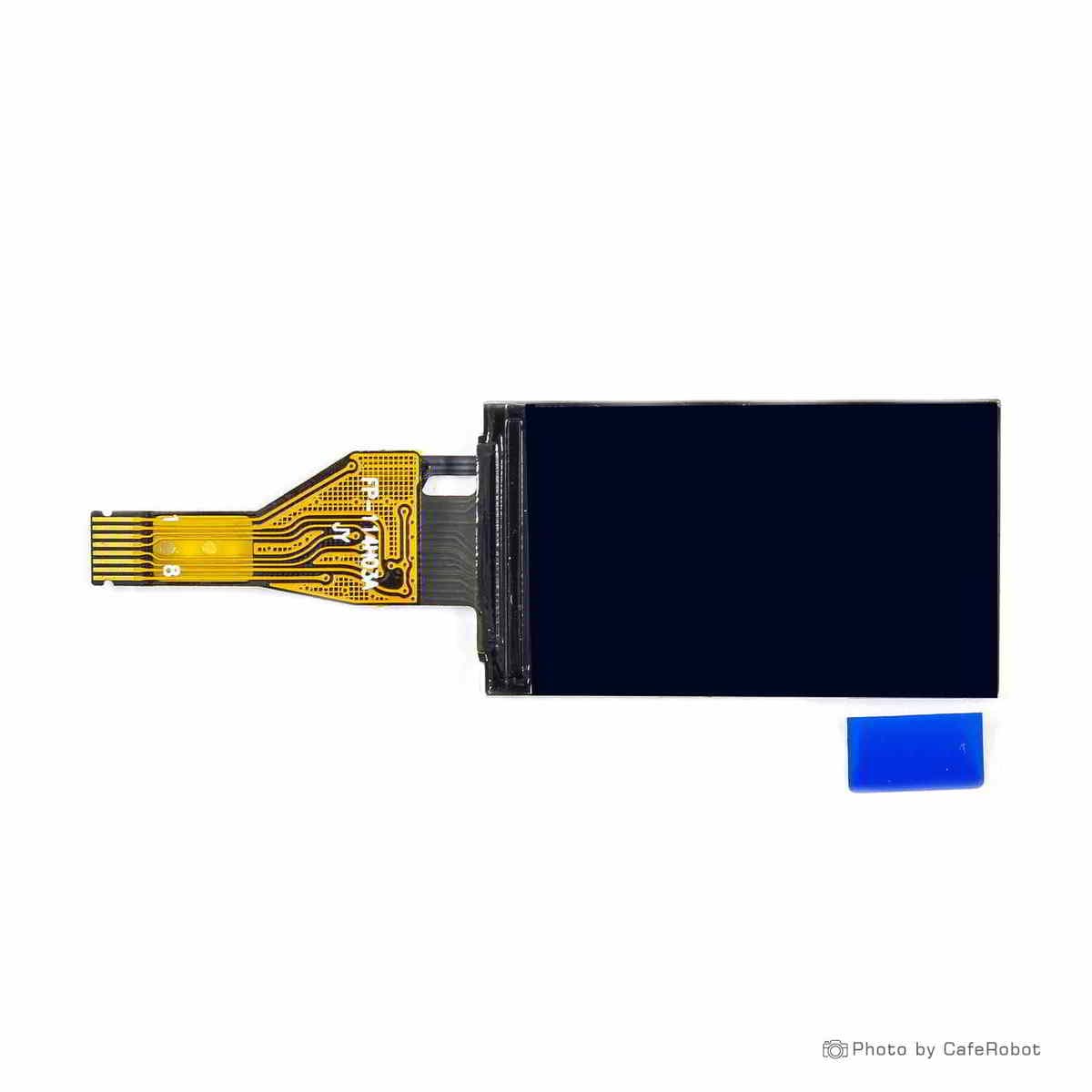 نمایشگر TFT تمام رنگ 1.14 اینچ دارای ارتباط SPI و چیپ درایور ST7789V با کابل فلت 8 پین Plug In — تصویر ۴