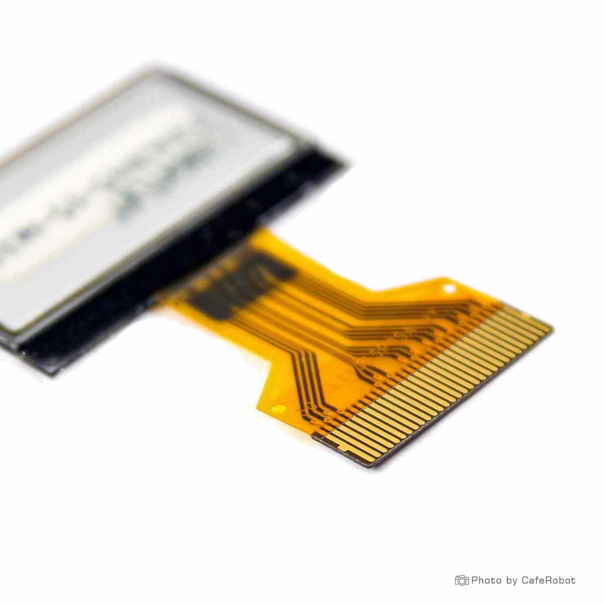 نمایشگر OLED تک رنگ آبی 0.96 اینچ دارای ارتباط SPI/IIC و چیپ درایور SSD1315 با کابل فلت 30 پین Plug In — تصویر ۵