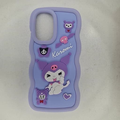 گارد گوشی سامسونگ A33 طرح عروسکی برجسته kuromi کاور و قاب a33 آ33