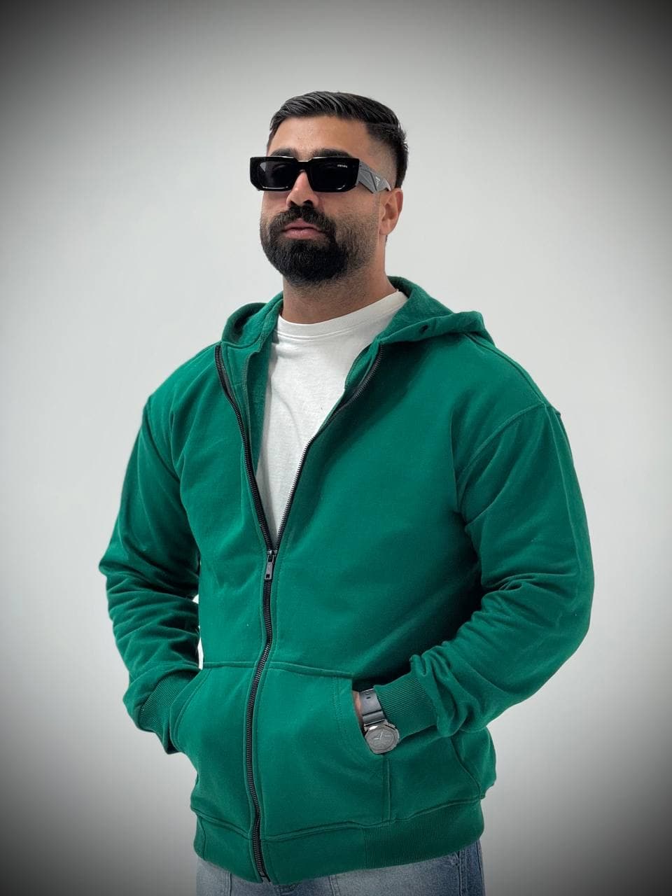 سویشرت بیسیک زیپدار