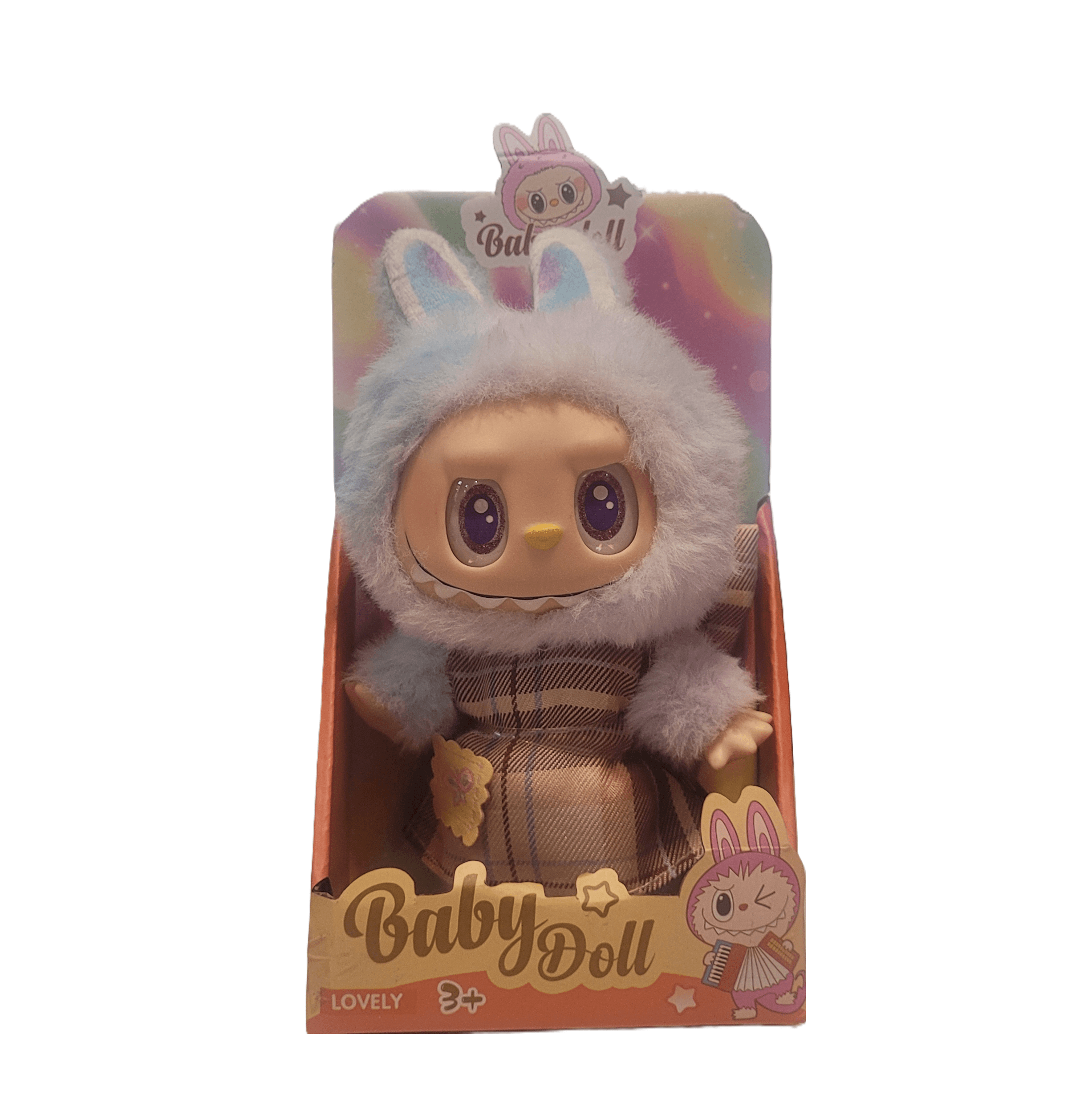 عروسک مدل Baby Doll طرح لبوبو کد 6089-2
