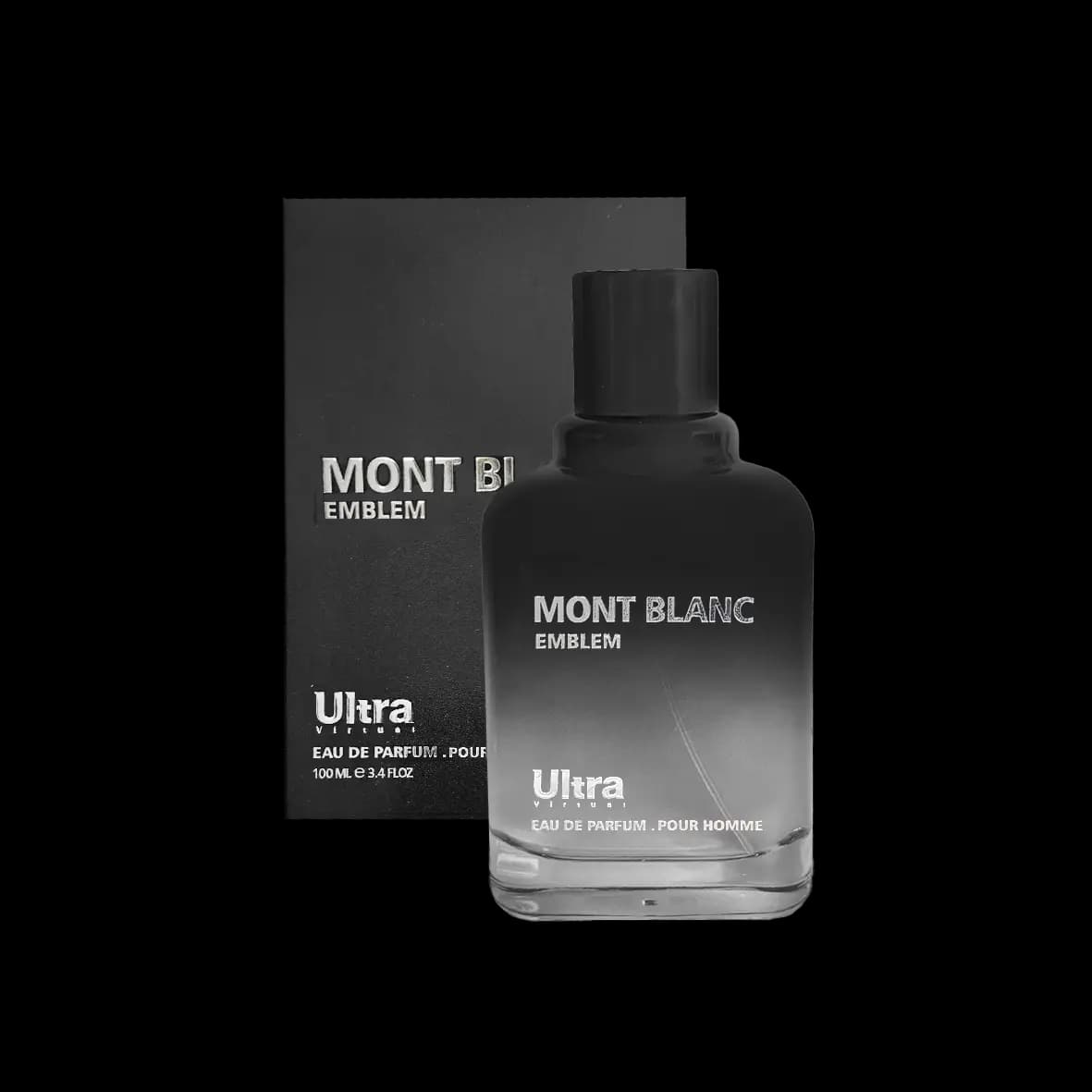 پرفیوم لوکس مردانه اولترا ویرچوآل مدل Mont Blanc Emblem حجم 100 میلی لیتر