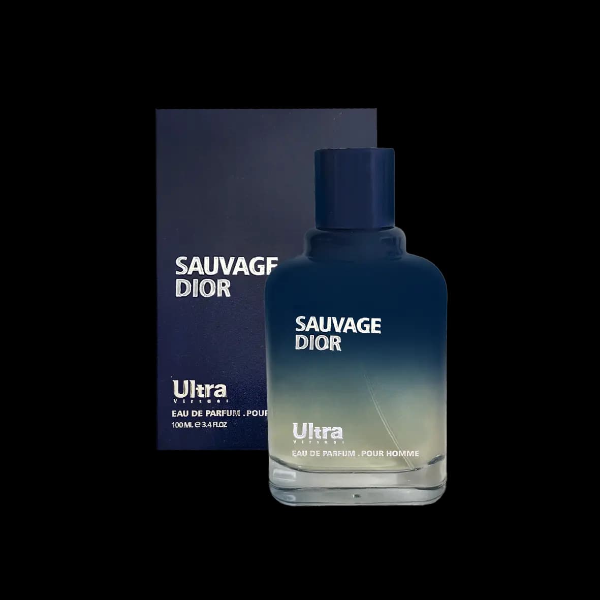 پرفیوم لوکس مردانه اولترا ویرچوآل مدل Sauvage Dior حجم 100 میلی لیتر
