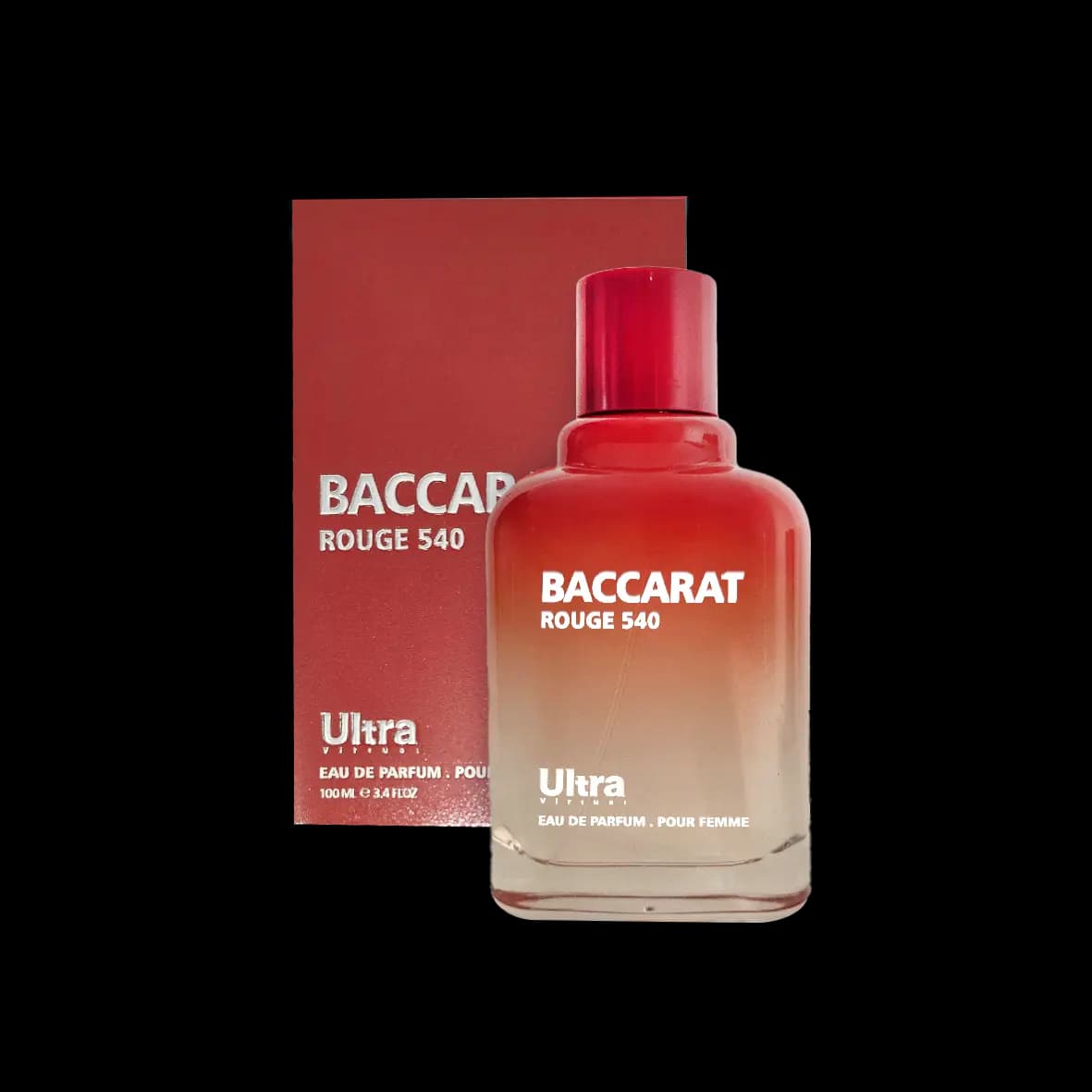 پرفیوم لوکس اولترا ویرچوآل مدل Baccarat Rouge حجم 100 میلی لیتر