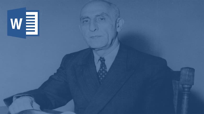 و دانلود تحقیق دکتر محمد مصدق