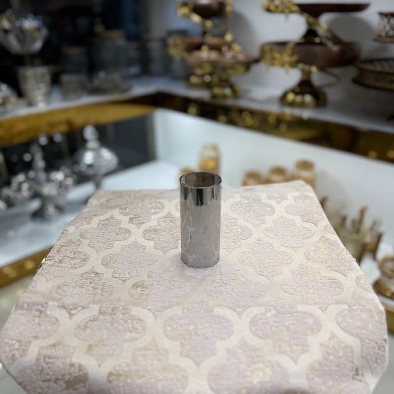 حباب شمعدان سیلور ساده قطر 5 سه عددی