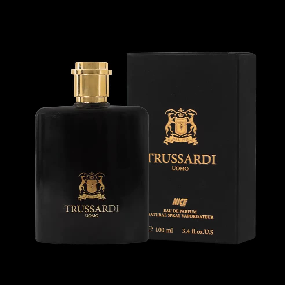 ادوپرفیوم مردانه نایس پاپت Nice مدل تروساردی اومو(یومو) Trussardi Uomo حجم 100 میلی لیتر طرح مارک