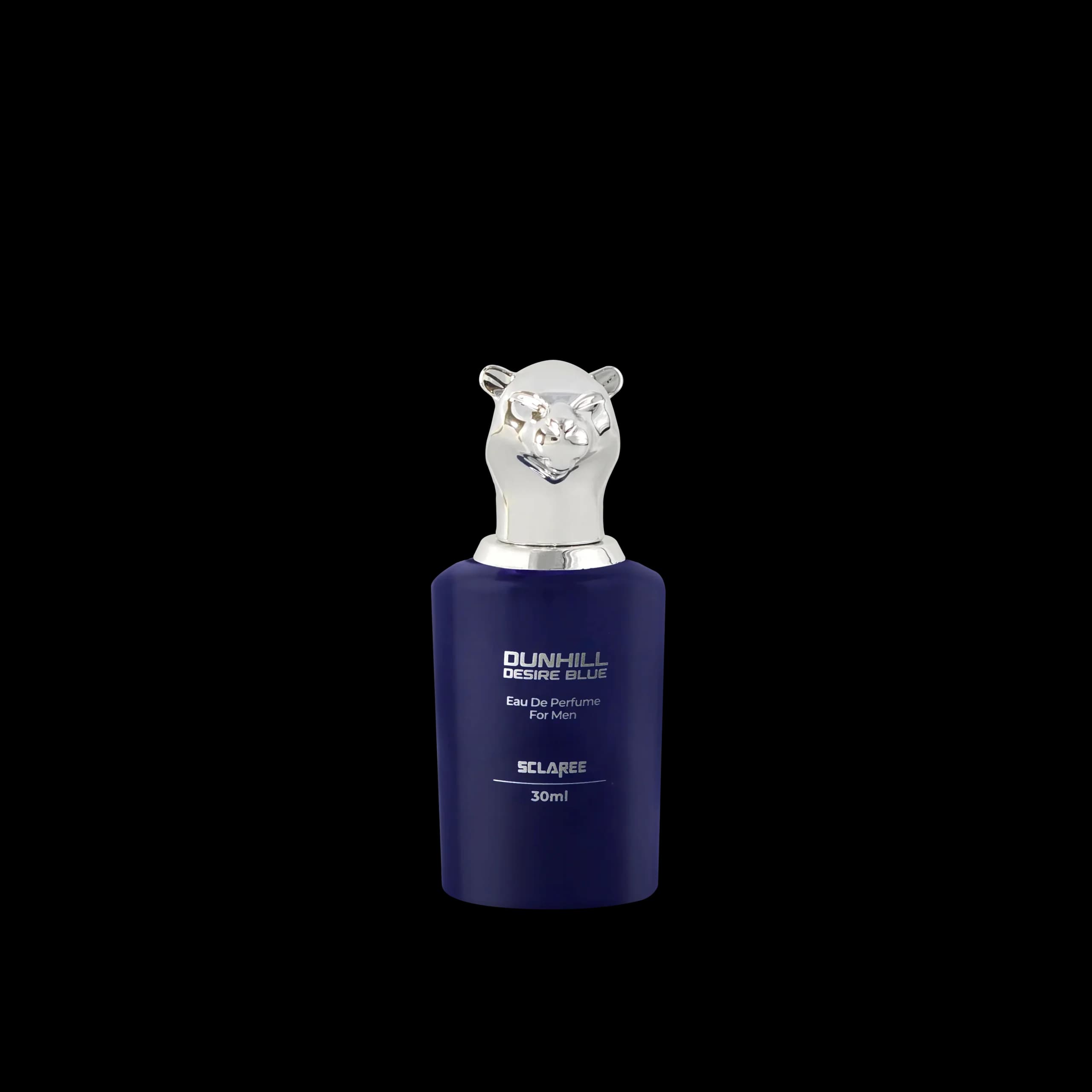 ادوپرفیوم مردانه اسکلاره مدل Dunhill Desire Blue حجم 30 میلی لیتر طرح انیمال – کله جگوار