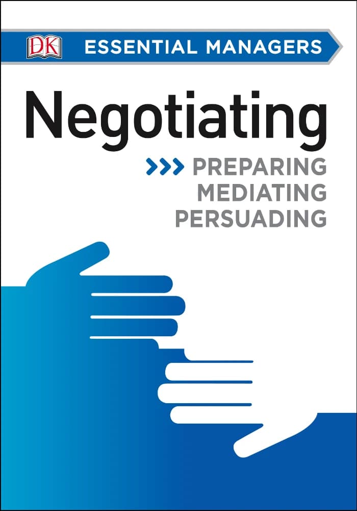 کتاب Negotiating (DK Essential Managers) (مذاکره) نسخه انگلیسی PDF | انتشارات DK