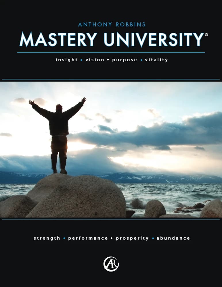 کتاب Mastery University (دانشگاه استادی) نسخه انگلیسی PDF | تونی رابینز