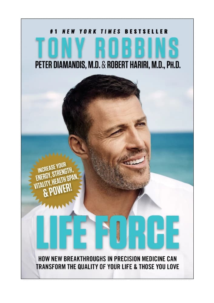 کتاب Life Force (نیروی زندگی) نسخه انگلیسی PDF | تونی رابینز و پیتر اچ. دیاماندیس