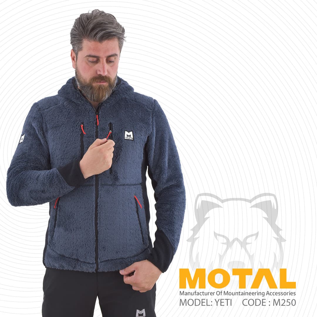 کاپشن پلار خرسی متال – Motal YETI — تصویر ۳