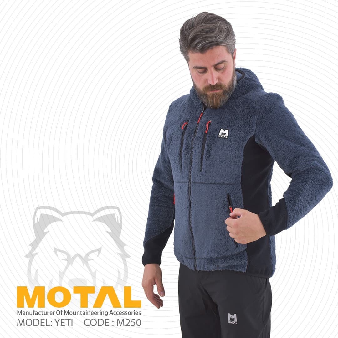 کاپشن پلار خرسی متال – Motal YETI — تصویر ۴